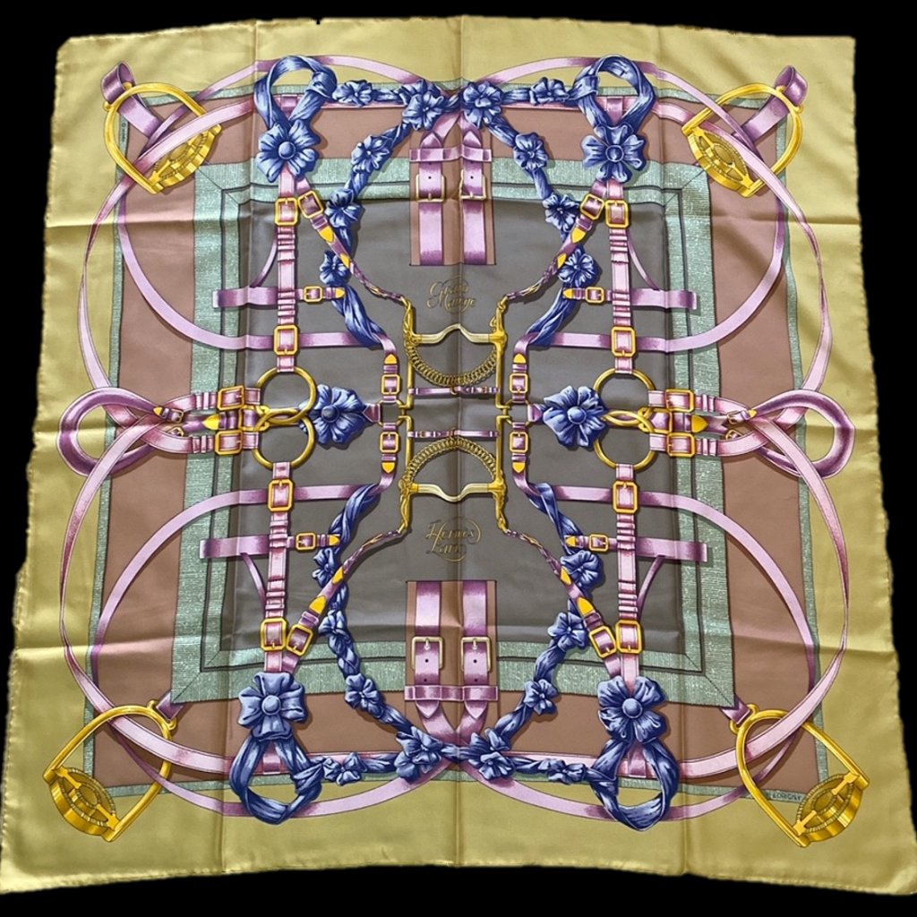 Hermes Grand Manege Silk Scarf